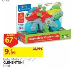 Auchan Baby Mota Vrum-Vrum Clementoni promoção