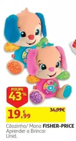 Auchan Cãozinho/ Mana FISHER-PRICE promoção