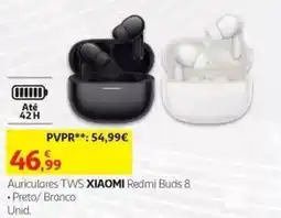 Auchan Auriculares TWS XIAOMI Redmi Buds 8 promoção