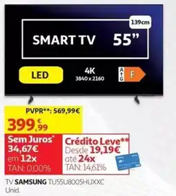 Auchan Tv samsung promoção