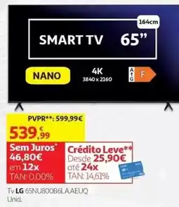 Auchan Tv lg 65nu800b6la.aeuq promoção