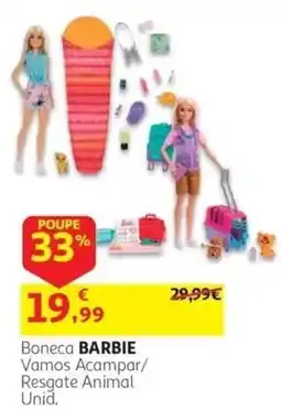Auchan Boneca barbie promoção
