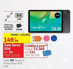 Auchan Tablet spc gravity 11 promoção