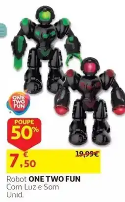 Auchan Robot one two fun promoção