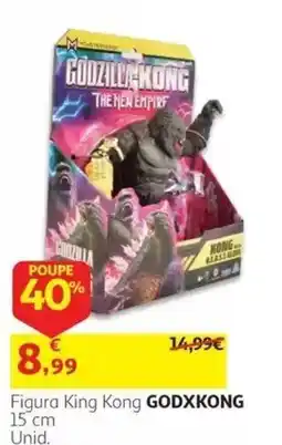 Auchan Figura King Kong GODXKONG promoção