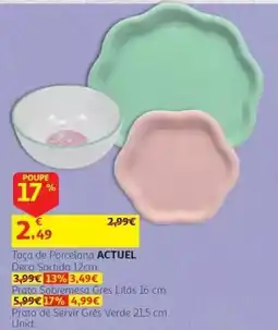 Auchan Taça de Porcelana ACTUEL promoção