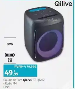 Auchan Coluna de som qilive bt q1262 promoção