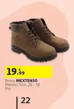 Auchan Botas inextenso promoção