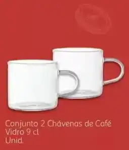 Auchan Conjunto 2 Chávenas de Café promoção