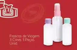 Auchan Frascos de Viagem promoção
