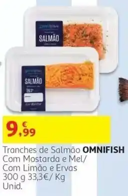 Auchan Tranches de Salmão omnifish promoção
