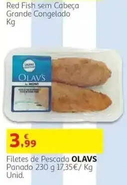 Auchan Filetes de Pescada Olavs promoção