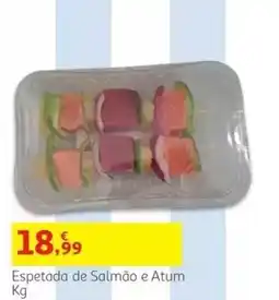 Auchan Espetada de Salmão e Atum promoção