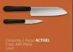 Auchan Conjunto 2 Facas actual promoção