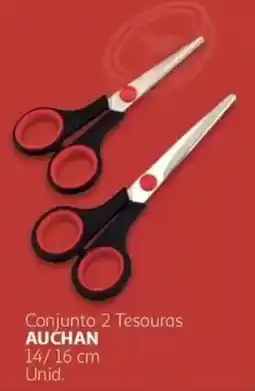 Auchan Conjunto 2 Tesouras auchan promoção