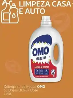 Auchan Detergente da Roupa Omo promoção