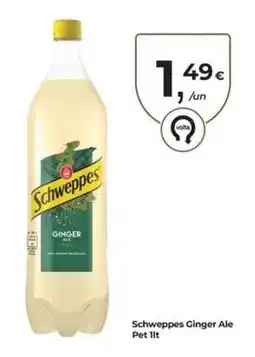 Aqui é fresco Schweppes ginger ale promoção
