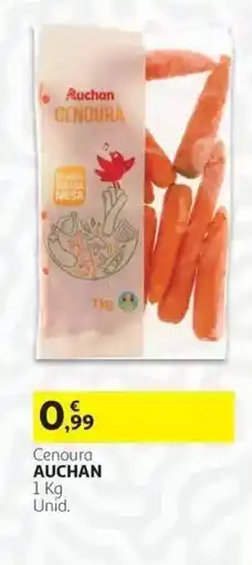 Auchan Cenoura auchan promoção