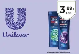 Aqui é fresco Champô Linic gama promoção