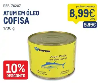 Atum em óleo cofisa