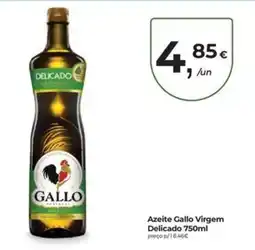 Aqui é fresco Azeite gallo virgem delicado promoção