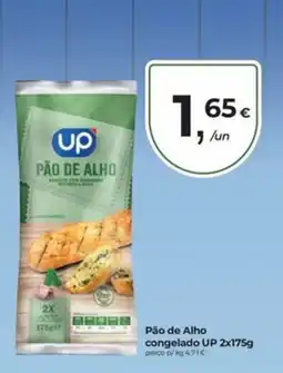 Aqui é fresco Pão de Alho congelado UP promoção