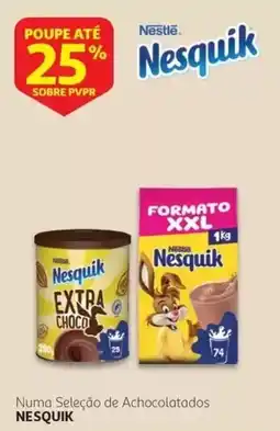 Auchan Nesquik extra choco promoção