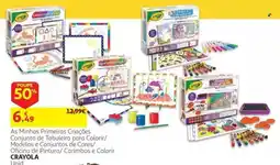 Auchan As Minhas Primeiras Criações Conjunto de Tabuleiro para Colorir/ Modelos e Conjuntos de Cores/ Oficina de Pintura/ Carimbos e promoção