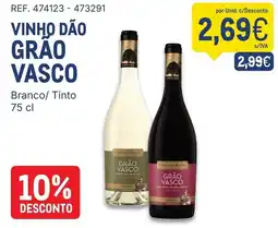 Makro vinho dão grão vasco promoção