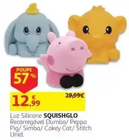Auchan Luz Silicone Squishglo promoção