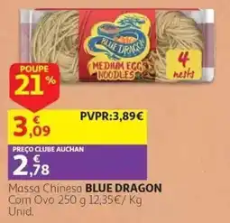 Auchan Massa Chinesa Blue Dragon promoção