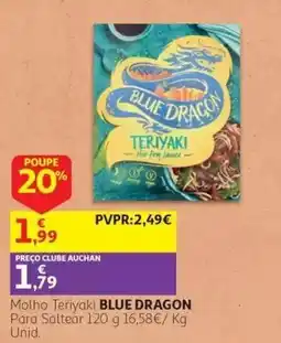 Auchan molho teriyaki blue dragon promoção