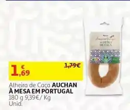 Auchan Alheira de Caça Auchan promoção