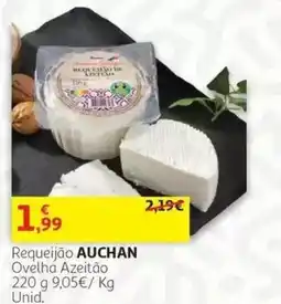 Auchan Requeijão Auchan Ovelha Azeitão promoção