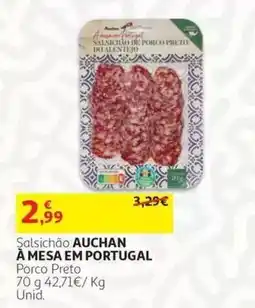 Auchan Salsichão auchan à mesa em portugal promoção
