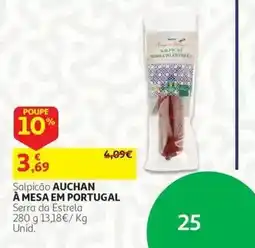 Auchan Salpicão auchan promoção