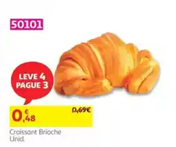 Auchan Croissant Brioche promoção