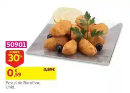 Auchan Pastel de Bacalhau promoção