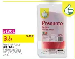 Auchan Presunto Fatias Polegar promoção