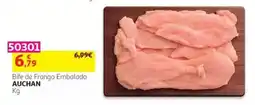 Auchan Bife de frango embalado auchan promoção