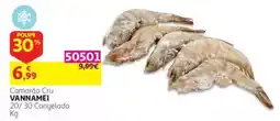 Auchan Camarão cru vannamei promoção