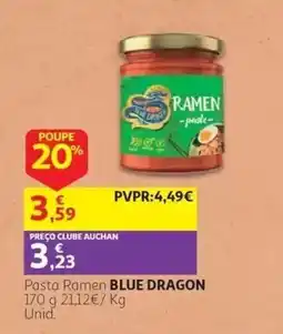 Auchan Pasta Ramen Blue Dragon promoção