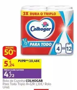 Auchan Rolo de Cozinha Colhogar promoção