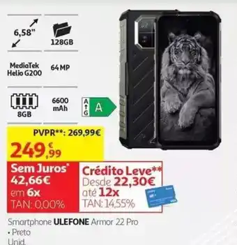 Smartphone ulefone armor 22 pro