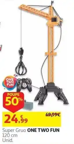 Auchan Super Grua one two fun promoção