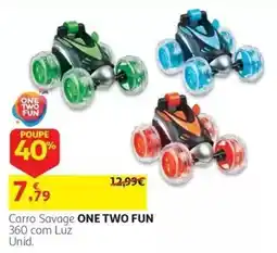 Auchan Carro Savage one two fun promoção