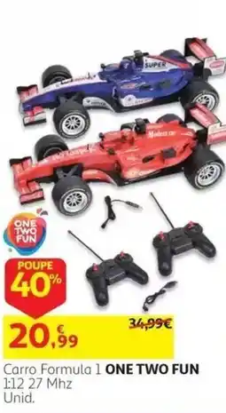 Auchan Carro Formula 1 one two fun promoção