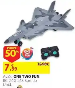 Auchan Avião one two fun promoção