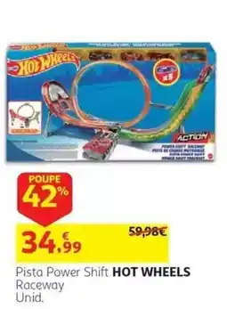 Auchan Pista Power Shift Hot Wheels Raceway Unid. promoção