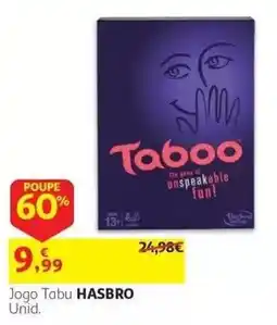 Auchan Jogo Tabu Hasbro promoção